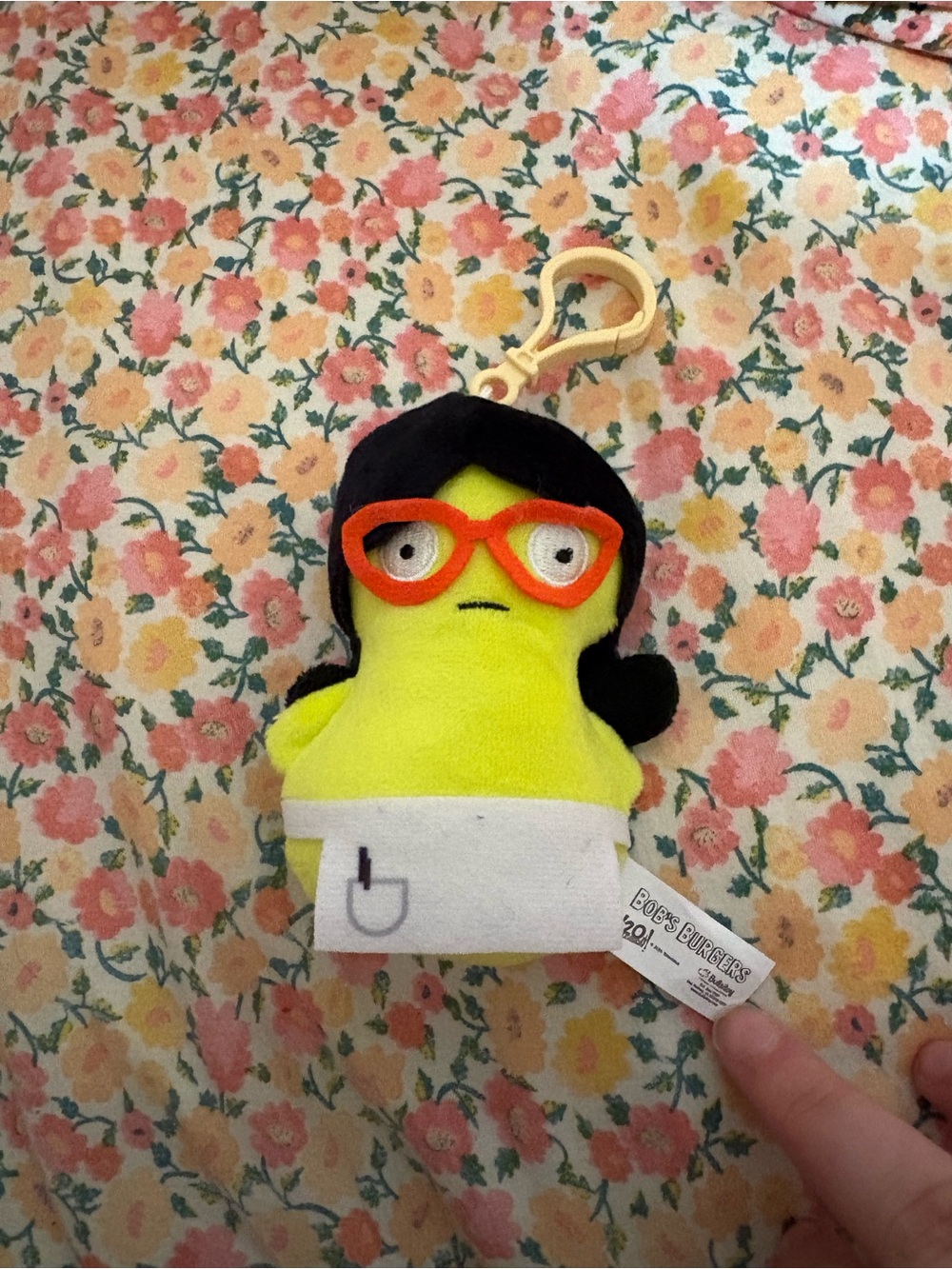 Bob's Burgers Kuchi Kopi as Linda Plush Clip-On Keychain